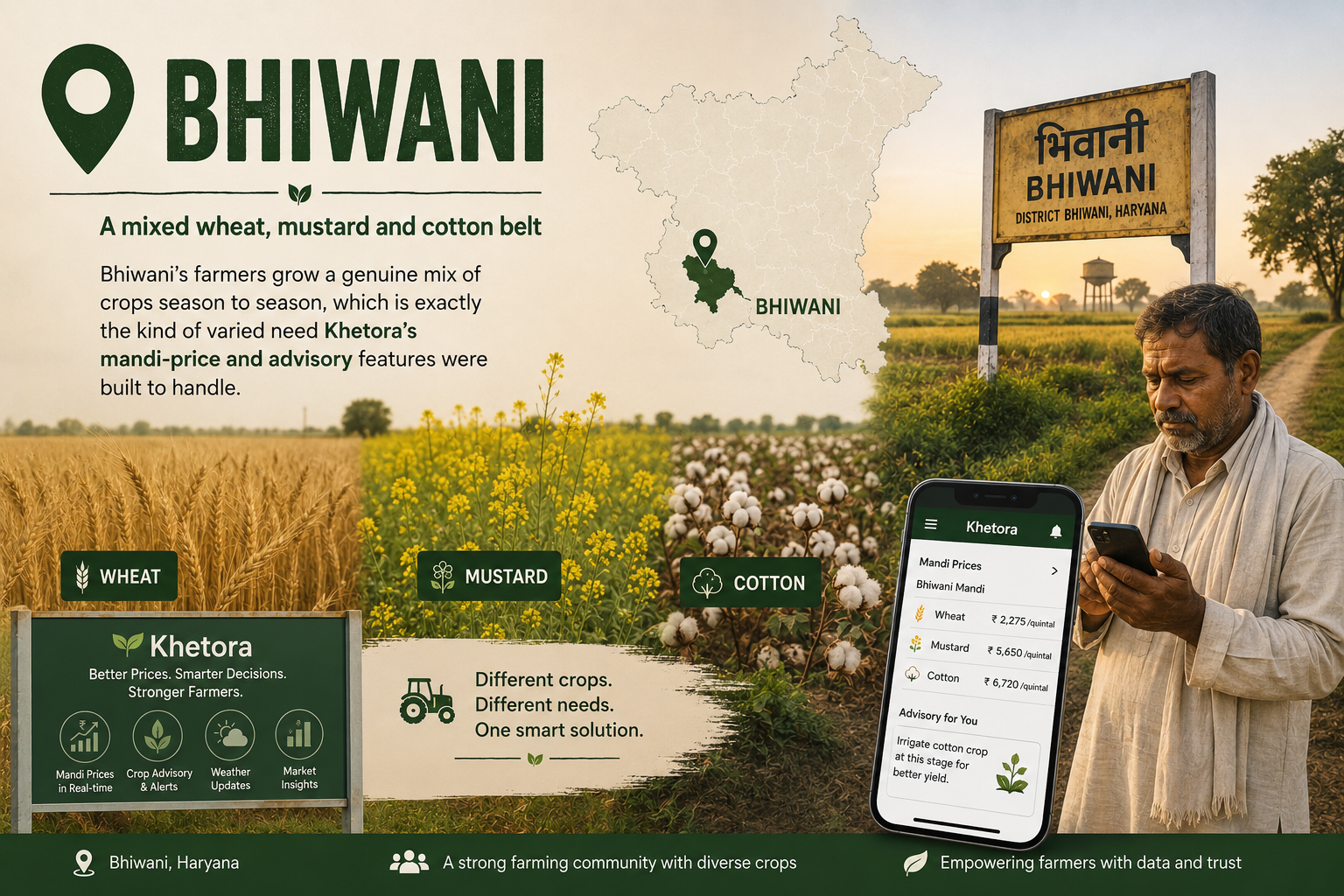 Bhiwani village, Haryana